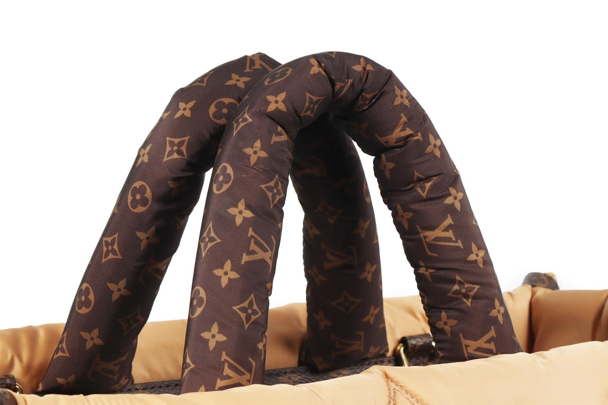 LOUIS VUITTON TAN 2021 ONTHEGO GM MONOGRAM NYLON TOTE BAG