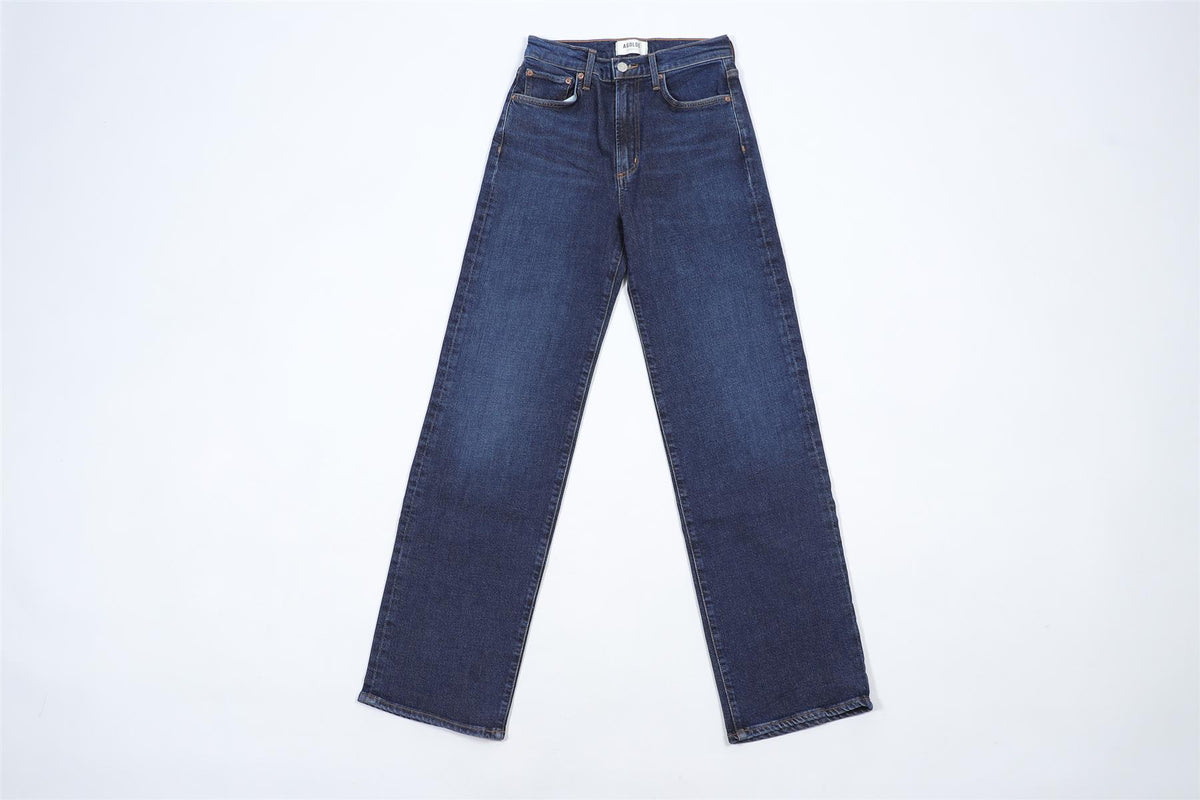 AGOLDE BLUE DENIM JEANS W24 UK 6