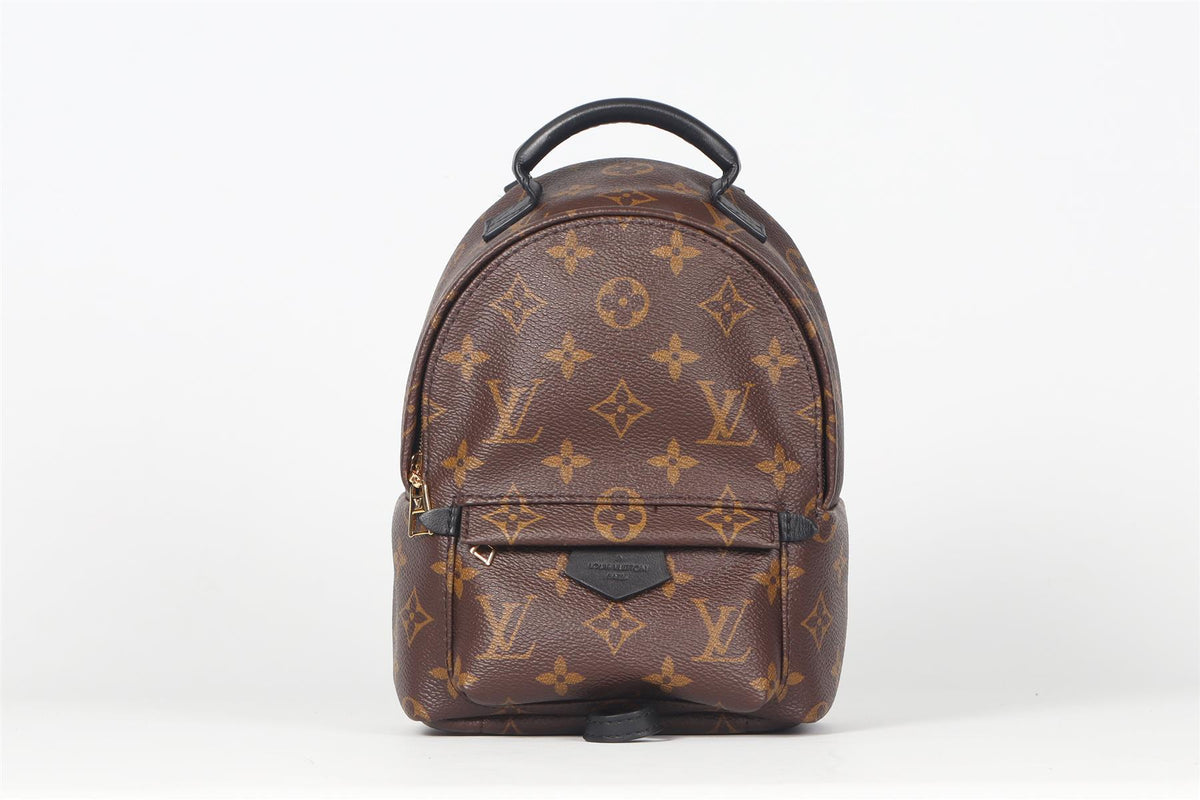 LOUIS VUITTON PALM SPRINGS MINI MONOGRAM COATED CANVAS BACKPACK