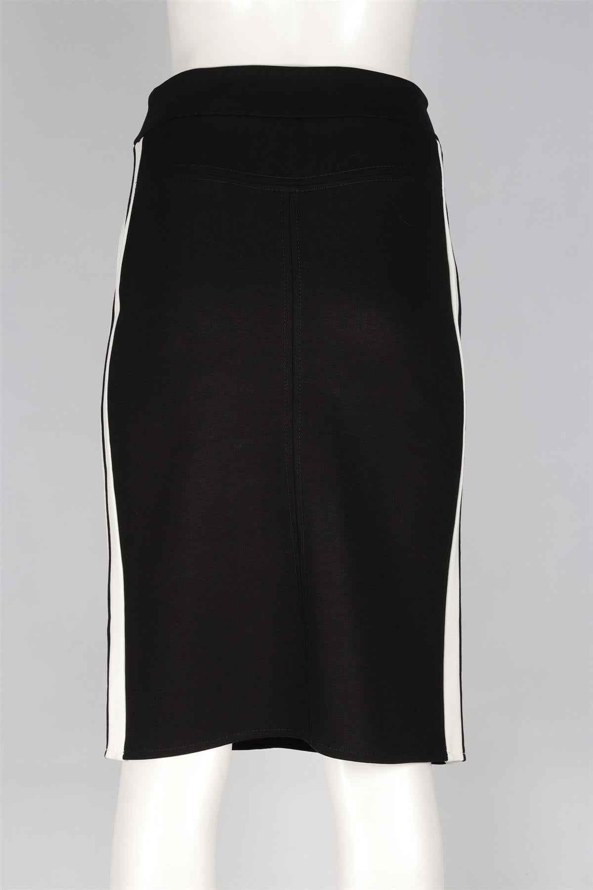 ME+EM BLACK JERSEY MINI SKIRT UK 8