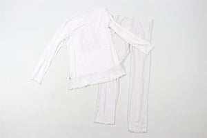 LA PERLA WHITE KIDS GIRLS PYJAMA SET 12 YEARS