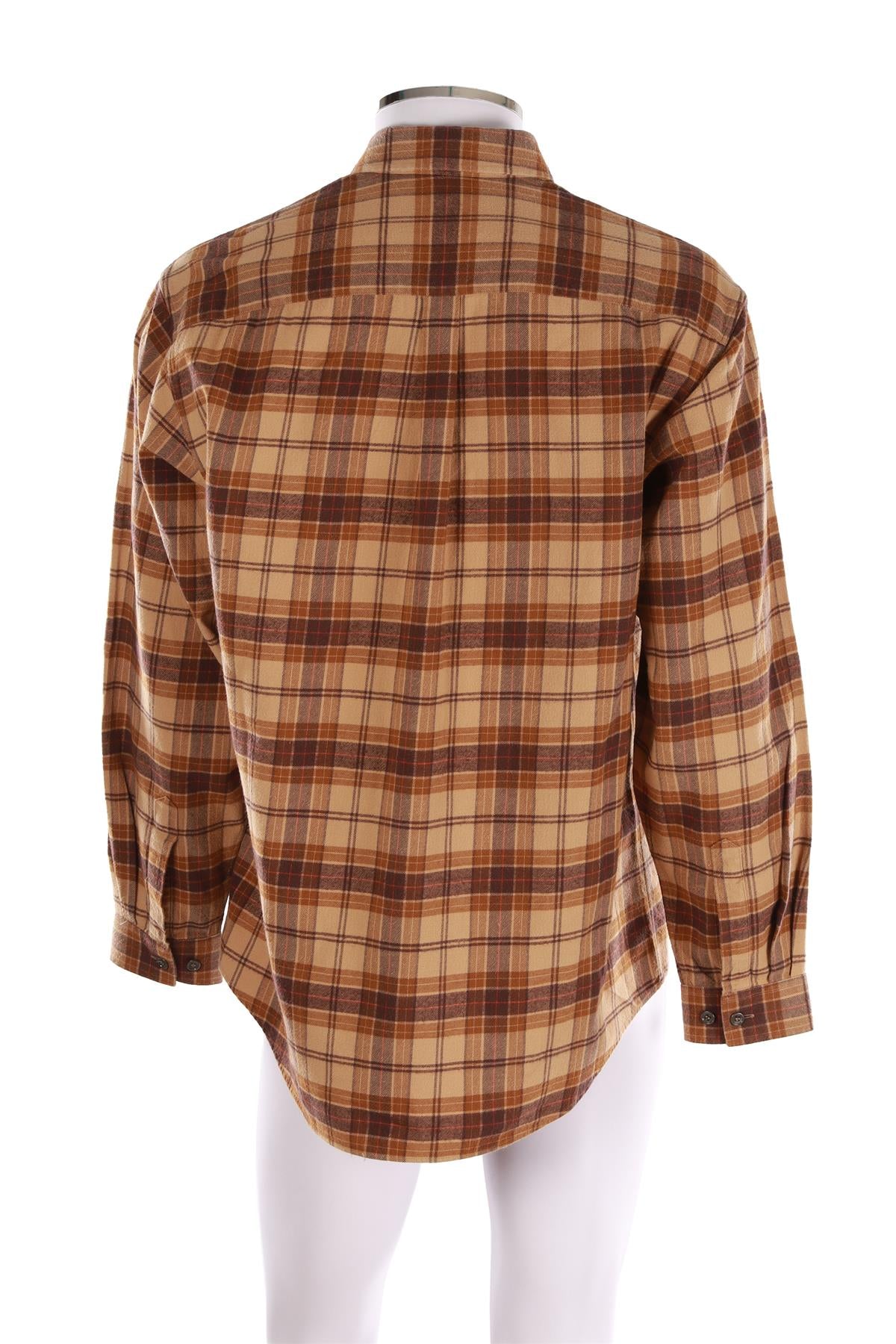 GUCCI BROWN MEN'S COTTON SHIRT IT 48 UK/US 38