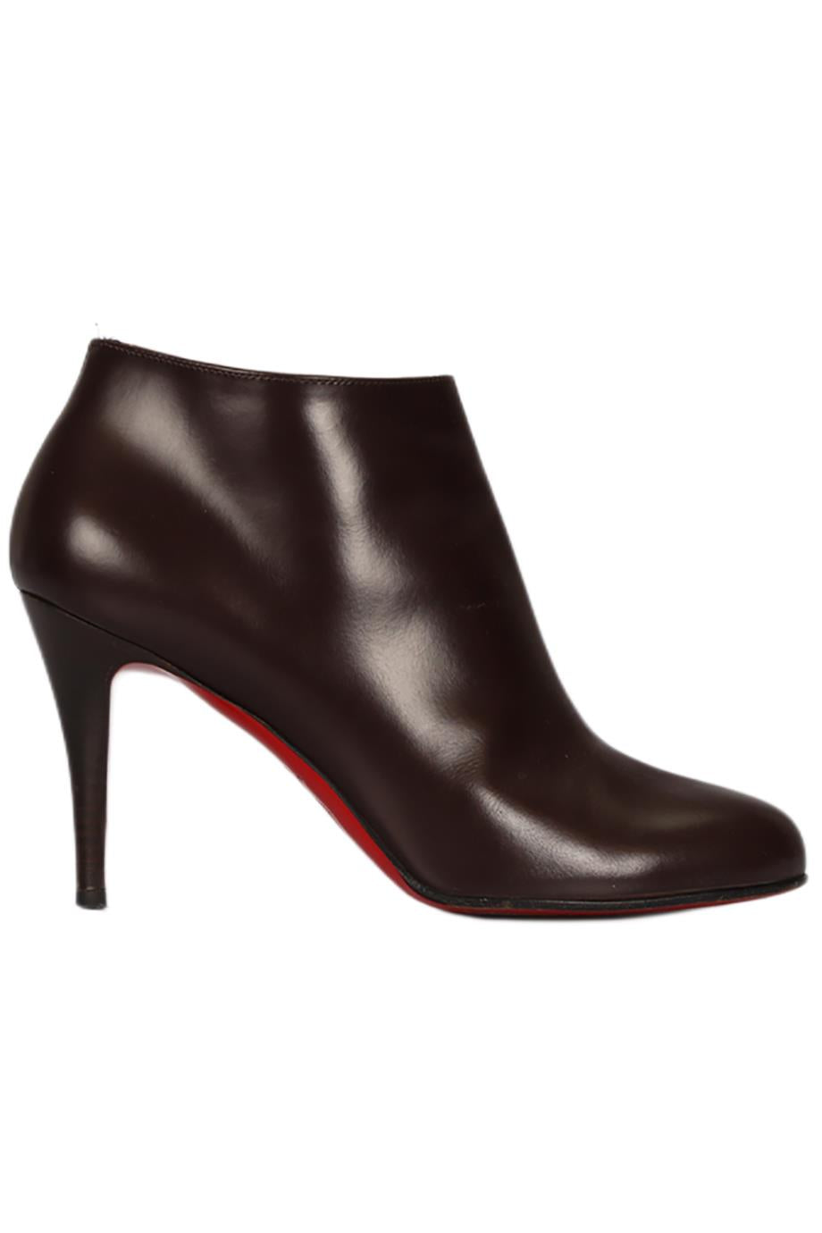 CHRISTIAN LOUBOUTIN LEATHER ANKLE BOOTS EU 39 UK 6 US 9