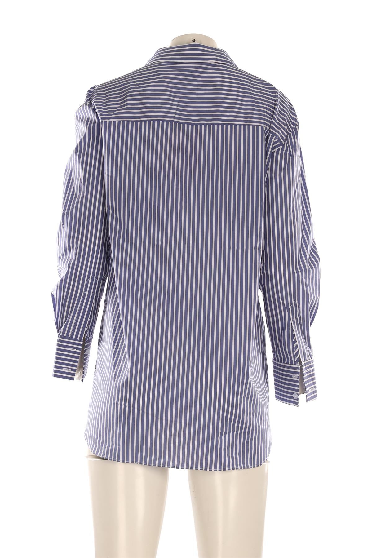 L'ACADEMIE BLUE COTTON SHIRT XSMALL