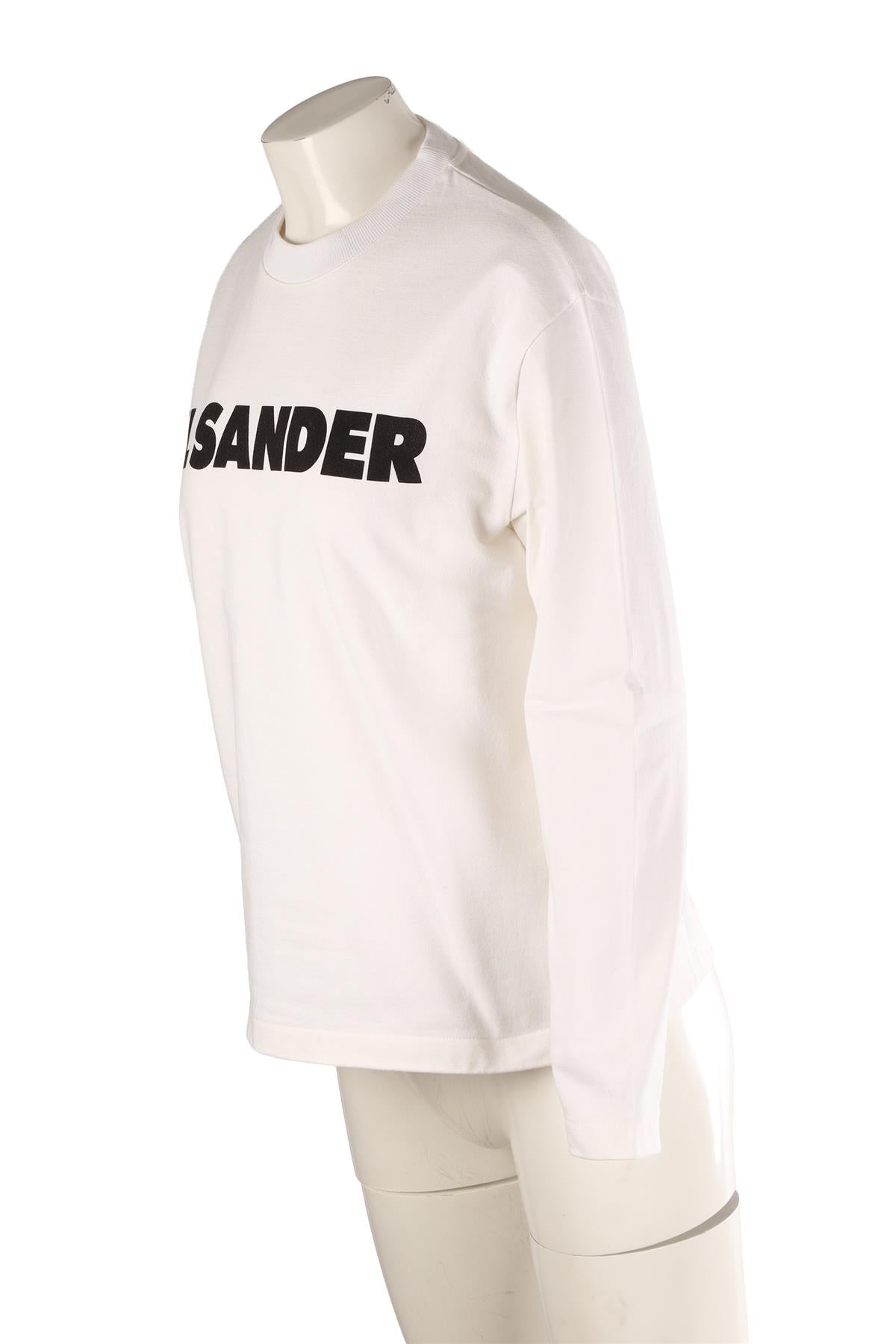 JIL SANDER WHITE COTTON TOP XSMALL