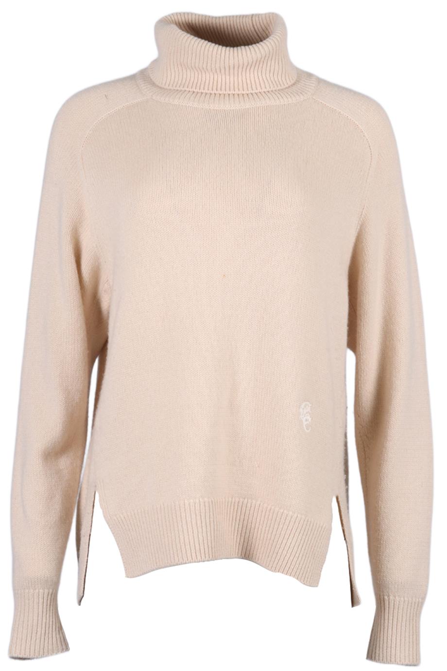 CHLOÉ CASHMERE TURTLENECK SWEATER XSMALL