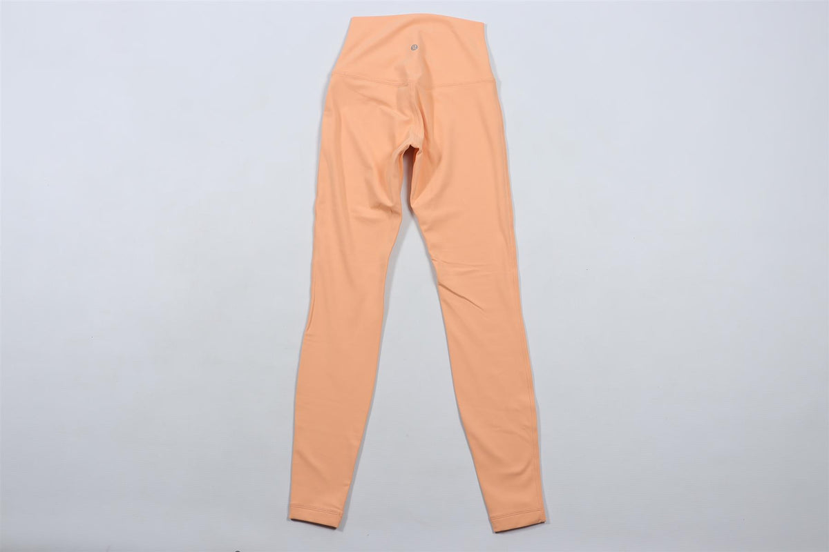 LULULEMON ORANGE LEGGINGS US 4 UK 8