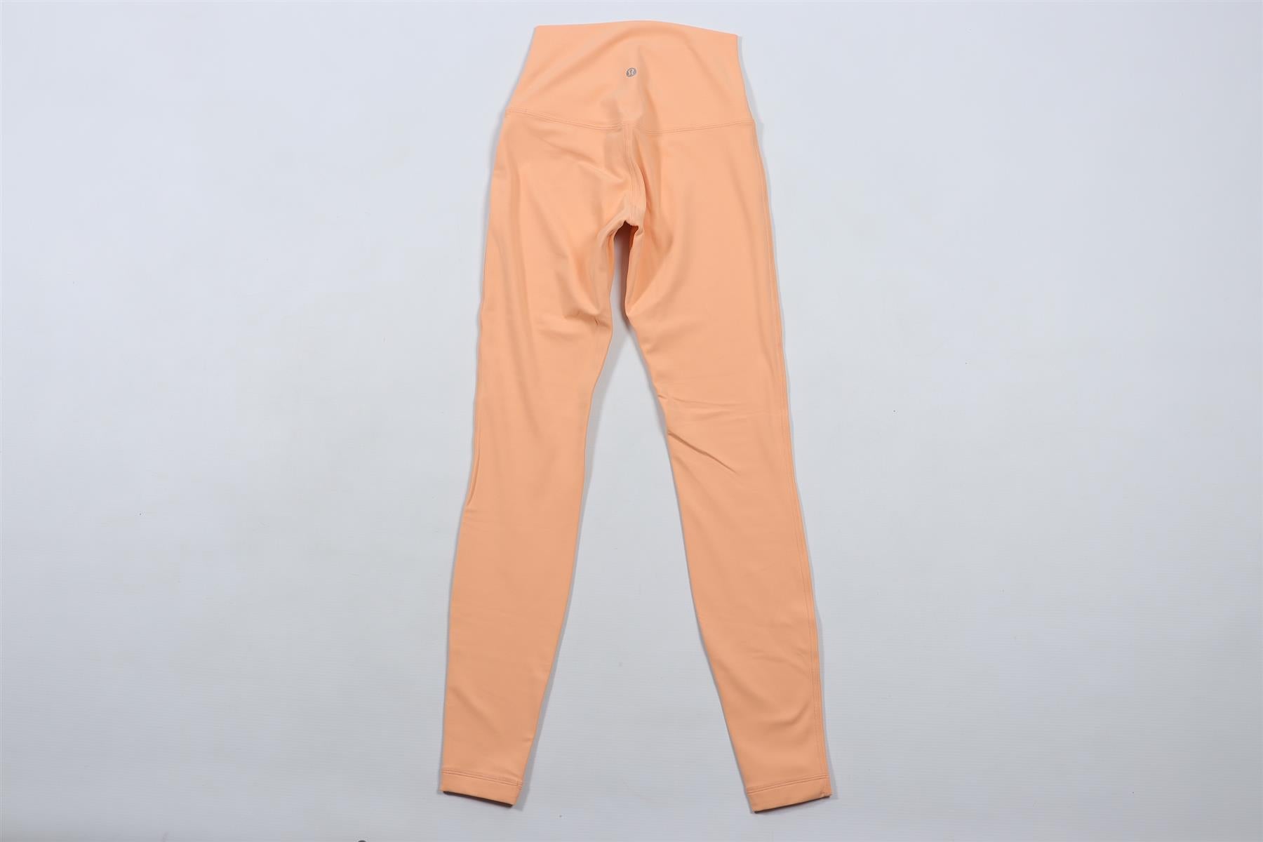 LULULEMON ORANGE LEGGINGS US 4 UK 8