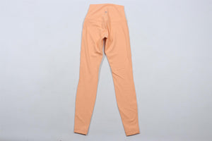 LULULEMON ORANGE LEGGINGS US 4 UK 8