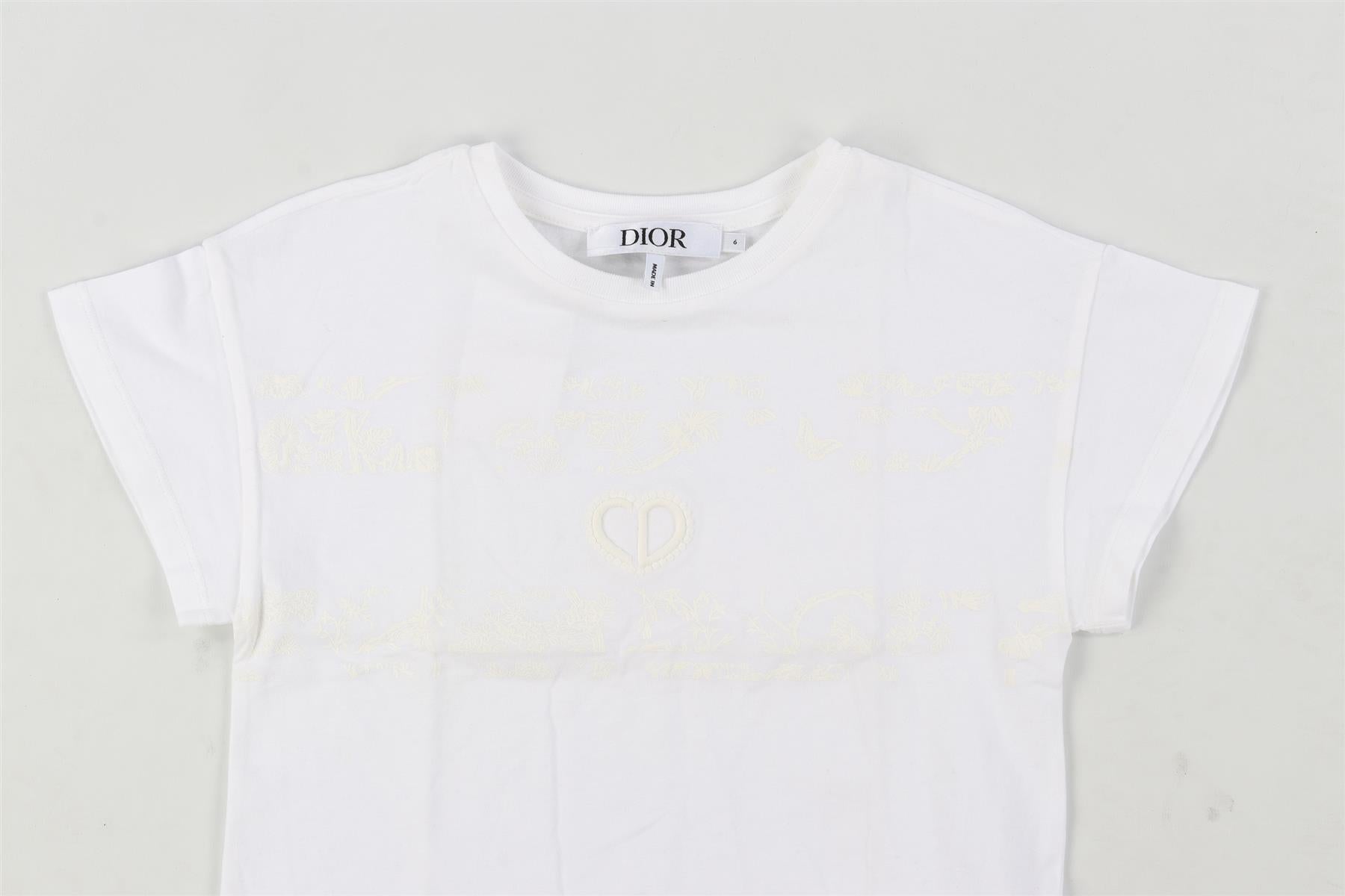 DIOR WHITE GIRLS TOP 6 YEARS