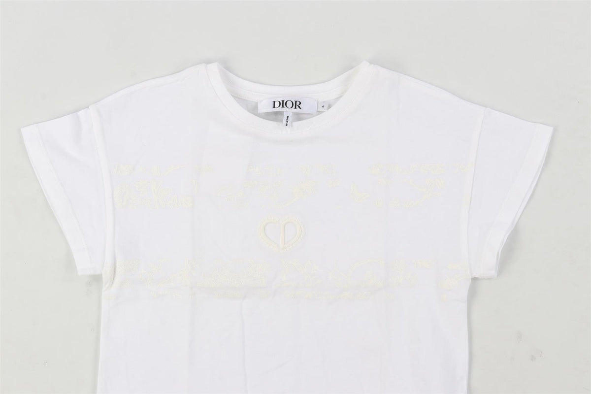 DIOR WHITE GIRLS TOP 6 YEARS