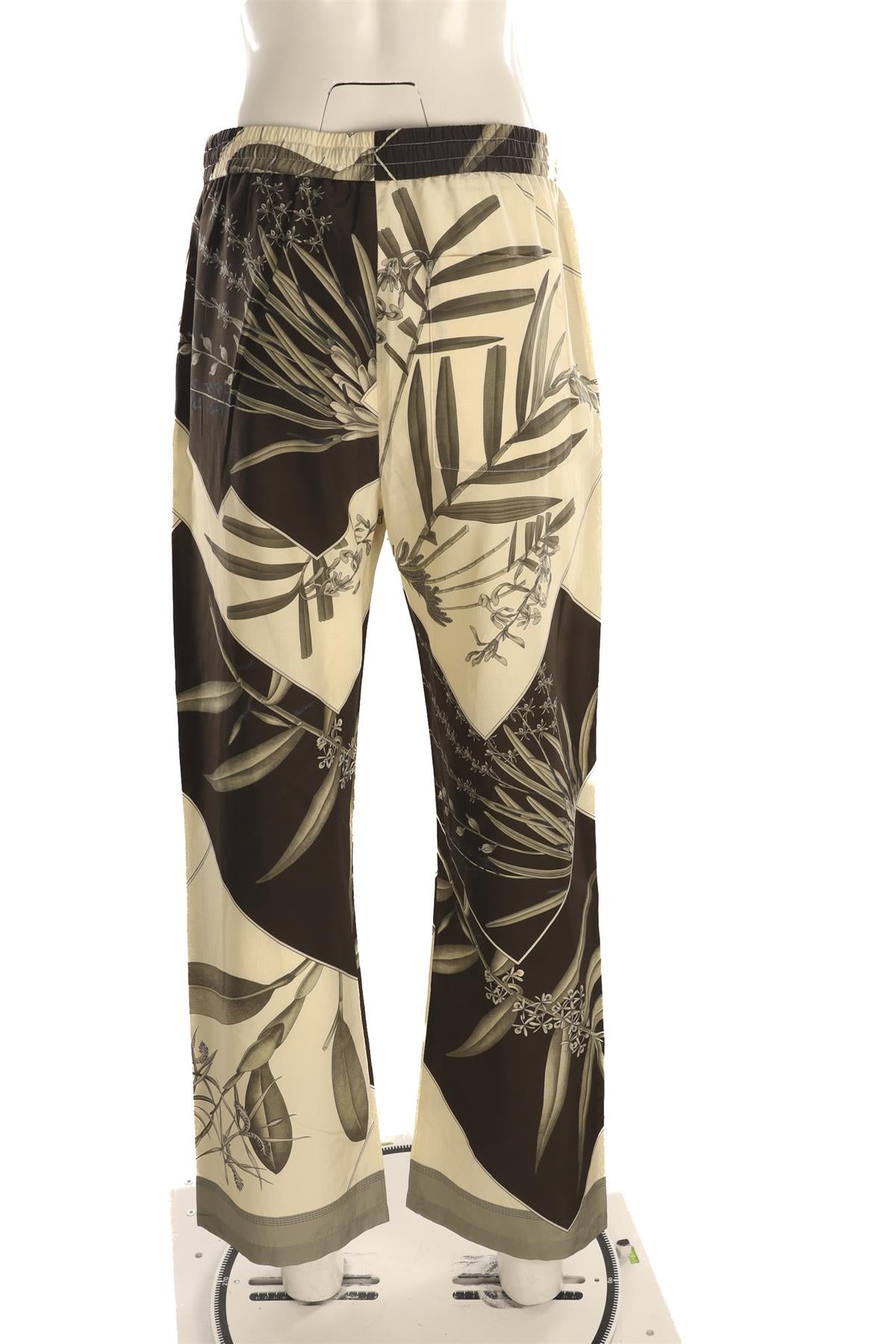 LOEWE + PAULA'S IBIZA MULTI COTTON STRAIGHT LEG PANTS MEDIUM