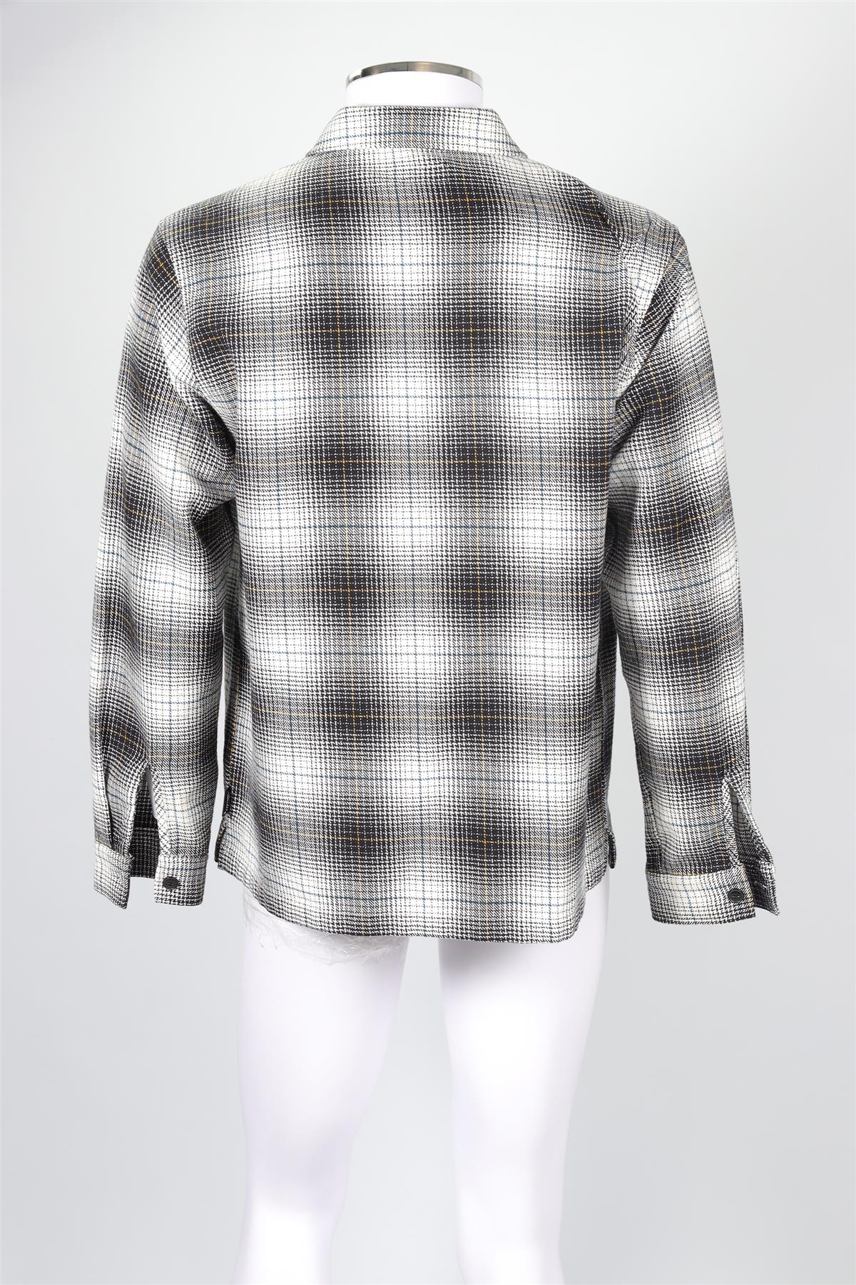 STÜSSY BLACK MEN'S COTTON JACKET MEDIUM