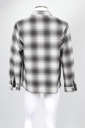 STÜSSY BLACK MEN'S COTTON JACKET MEDIUM