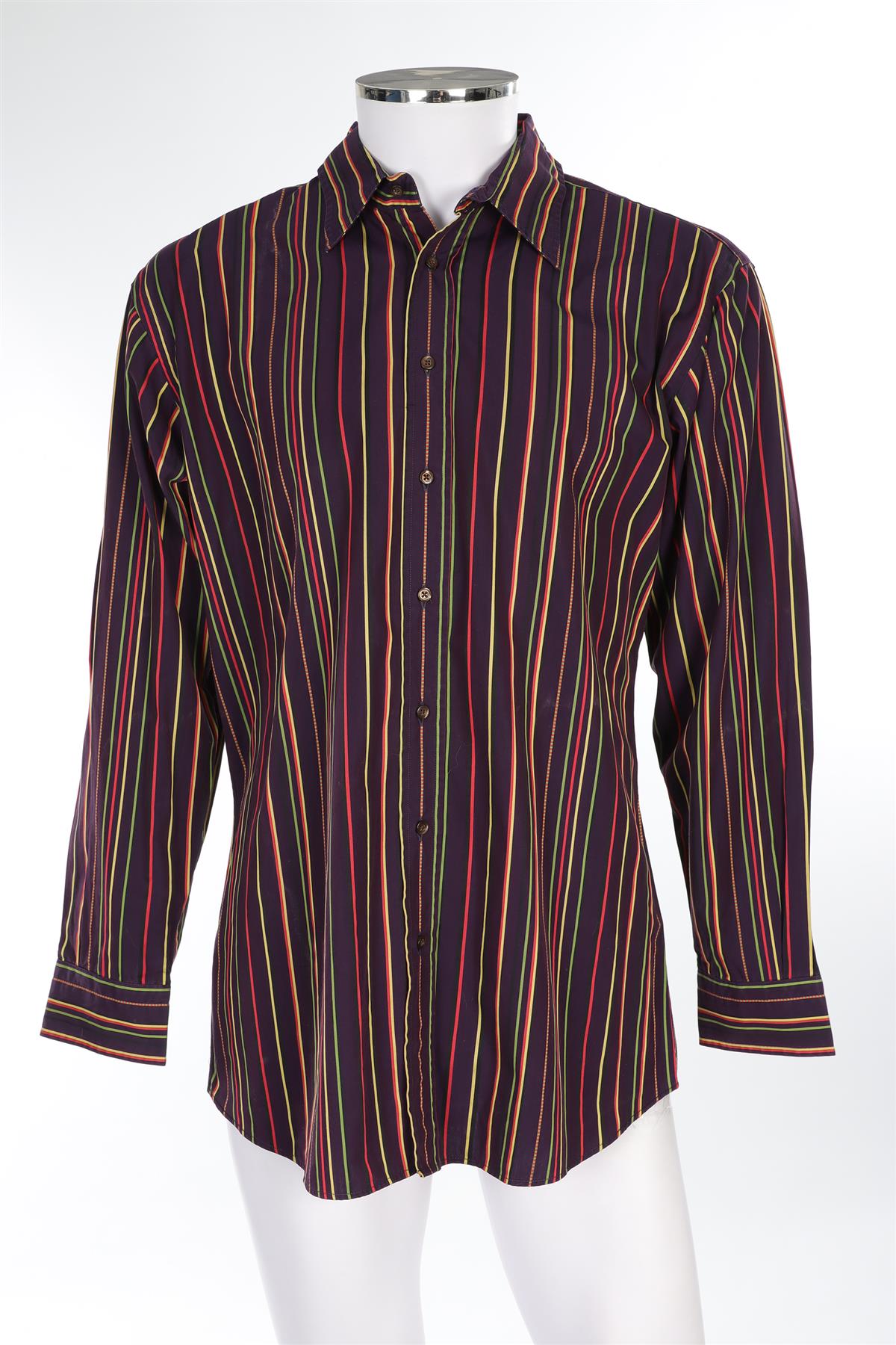 ETRO MULTI MEN'S COTTON SHIRT UK/US 42