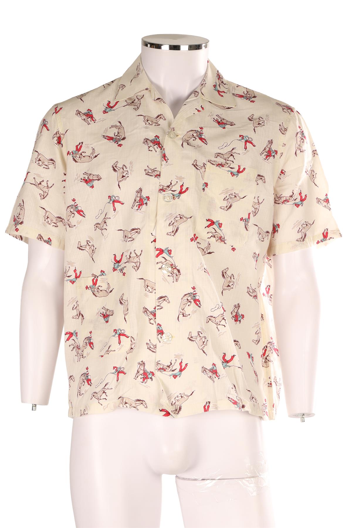 BODE MULTI MEN'S COTTON SHIRT SMALL/MEDIUM