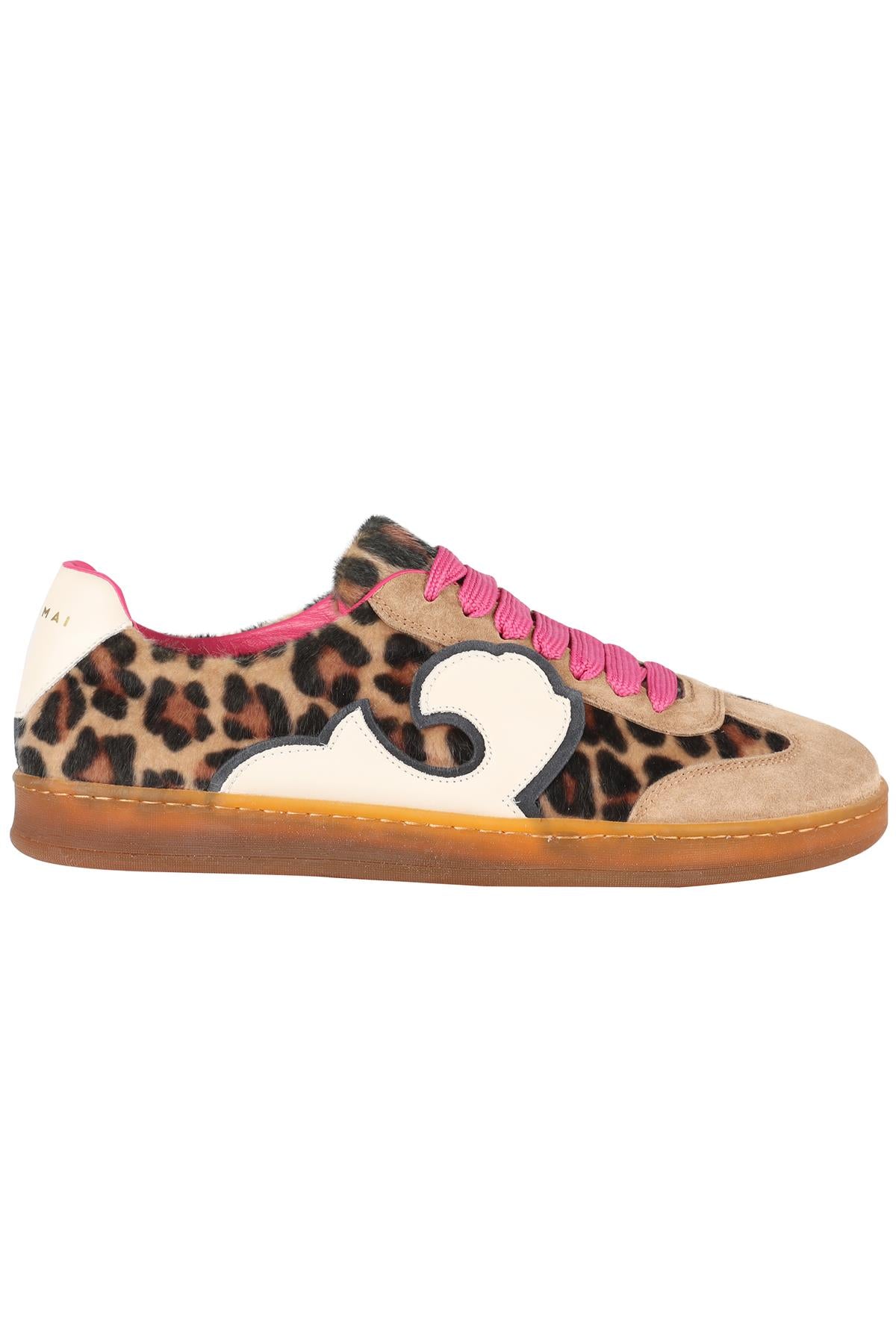 MAIMAI BEIGE FAUX FUR SNEAKERS EU 40.5 UK 7.5 US 10.5