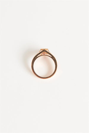CHAUMET PINK JOSÉPHINE TIARA 18K ROSE GOLD, RUBELLITE AND DIAMOND RING
