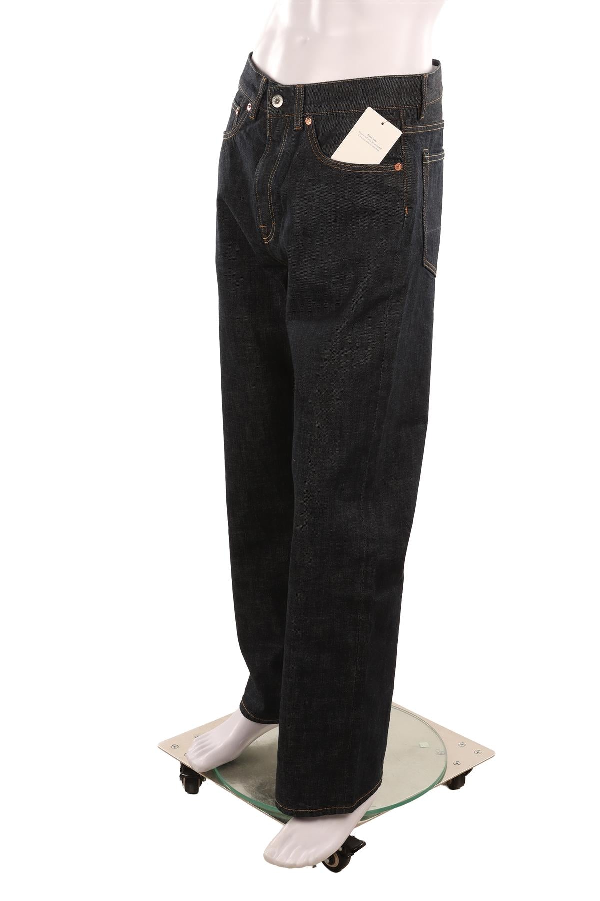 OUR LEGACY BLUE MEN'S STRAIGHT LEG JEANS W29 FR 36