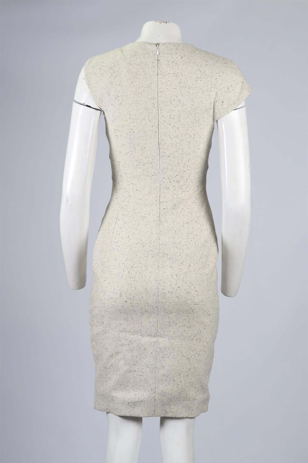 ANTONIO BERARDI WOOL BLEND MIDI DRESS IT 40 UK 8