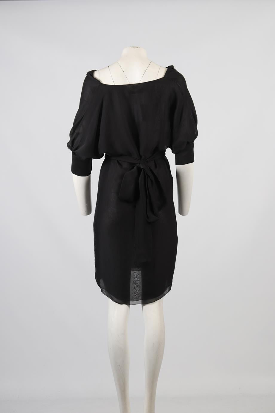 STELLA McCARTNEY SILK MINI DRESS IT 40 UK 8
