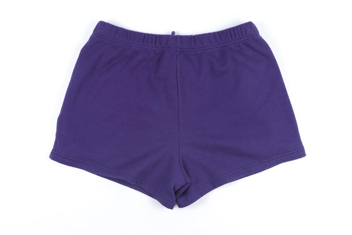 SKIMS PURPLE COTTON SHORTS MEDIUM
