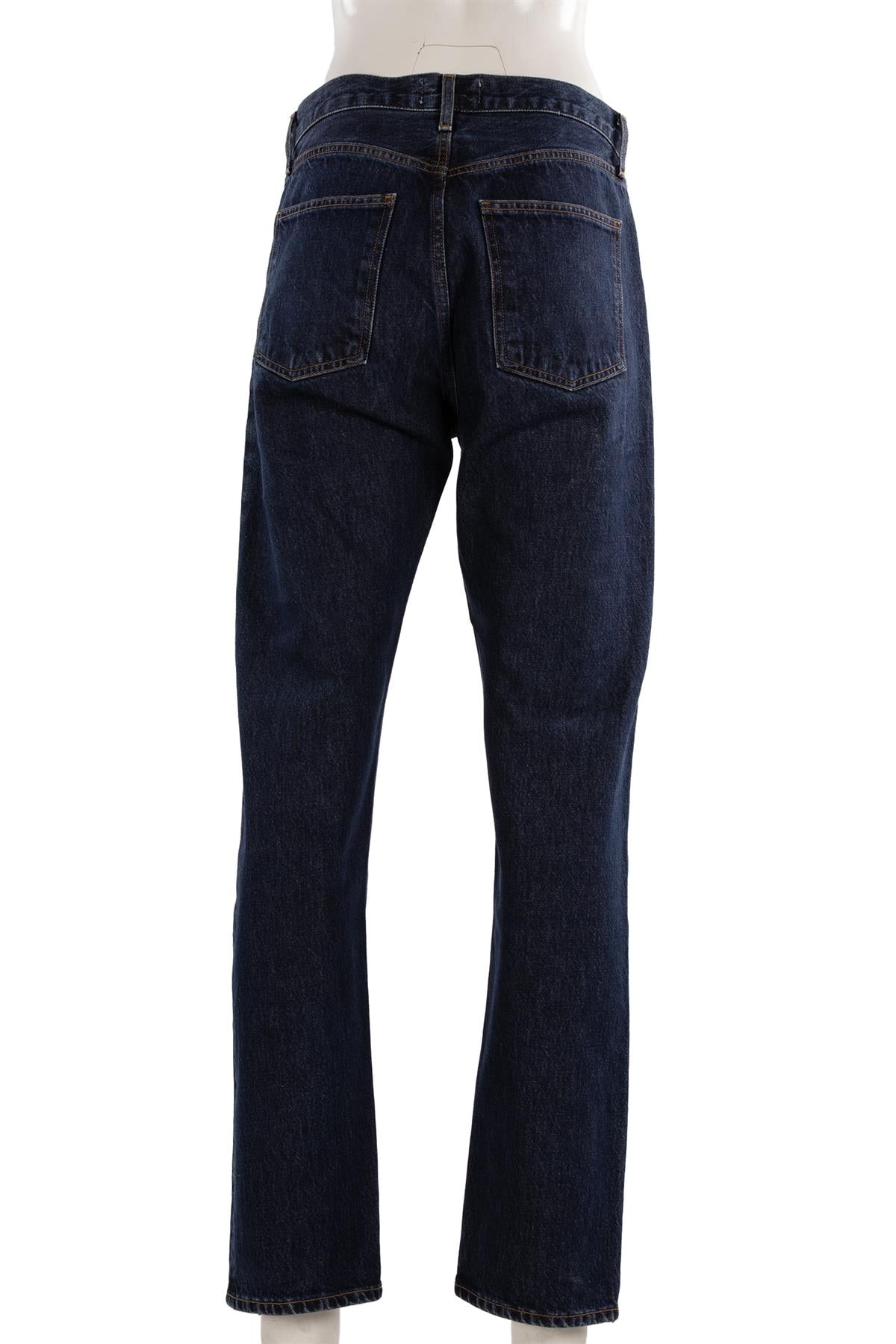 AGOLDE BLUE HIGH RISE STRAIGHT LEG JEANS W28 UK 10