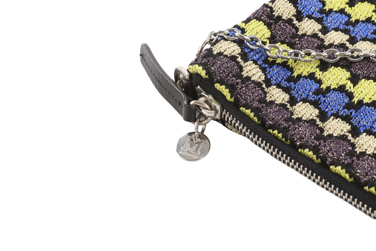 M MISSONI MULTI CROCHET SHOULDER BAG