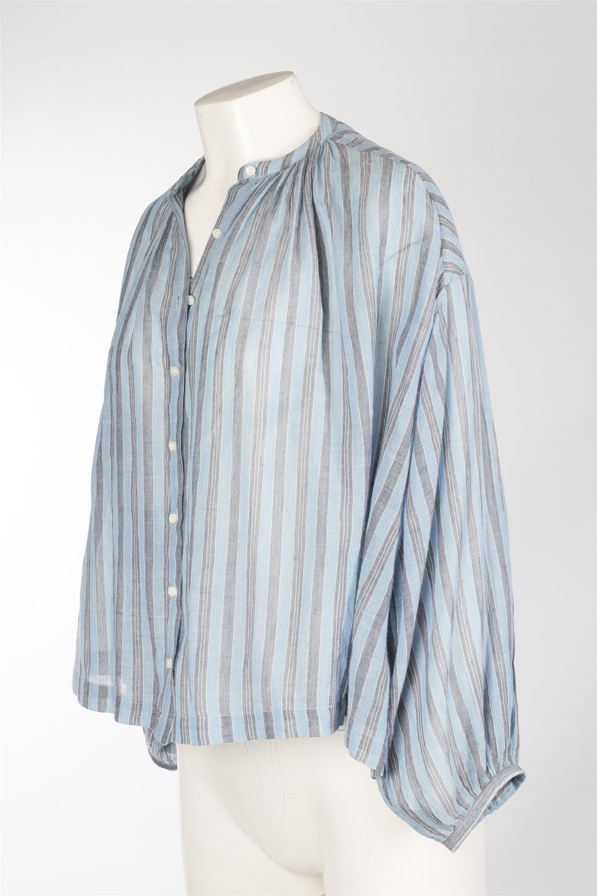 DÔEN BLUE COTTON TOP XSMALL
