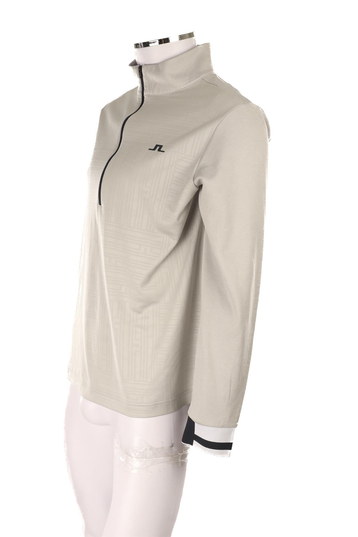 J LINDEBERG GREY MEN'S JERSEY TOP XLARGE