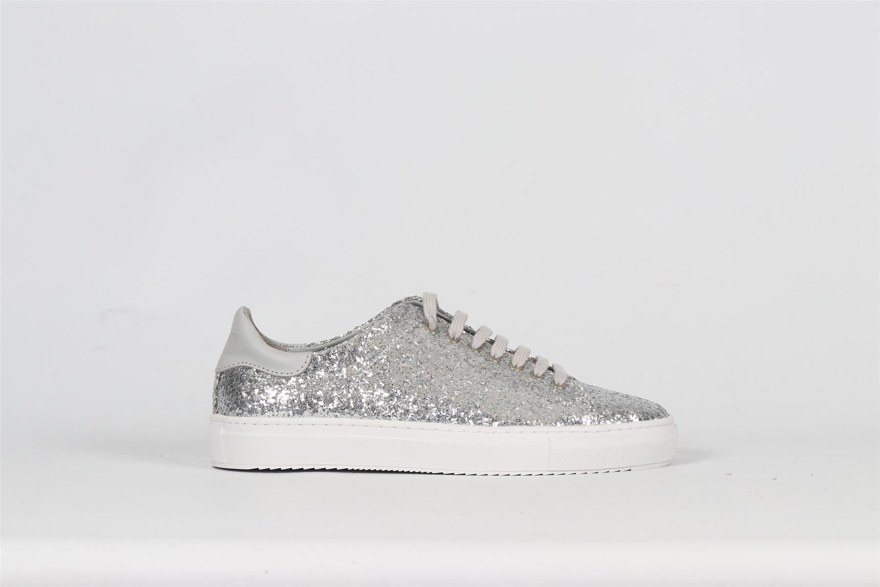 AXEL ARIGATO GLITTER AND LEATHER SNEAKERS EU 40 UK 7 US 10