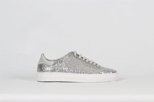 AXEL ARIGATO GLITTER AND LEATHER SNEAKERS EU 40 UK 7 US 10