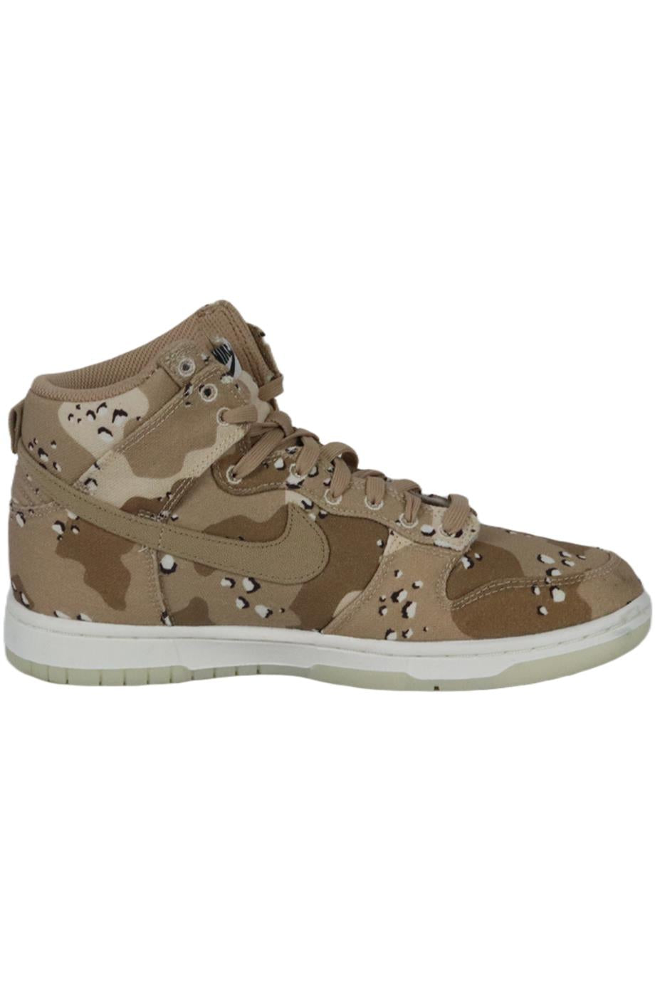NIKE DUNK CAMOUFLAGE PRINT CANVAS HIGH TOP SNEAKERS EU 39 UK 5.5 US 8