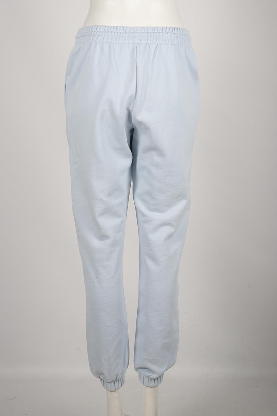 WARDROBE NYC COTTON JERSEY TRACK PANTS SMALL