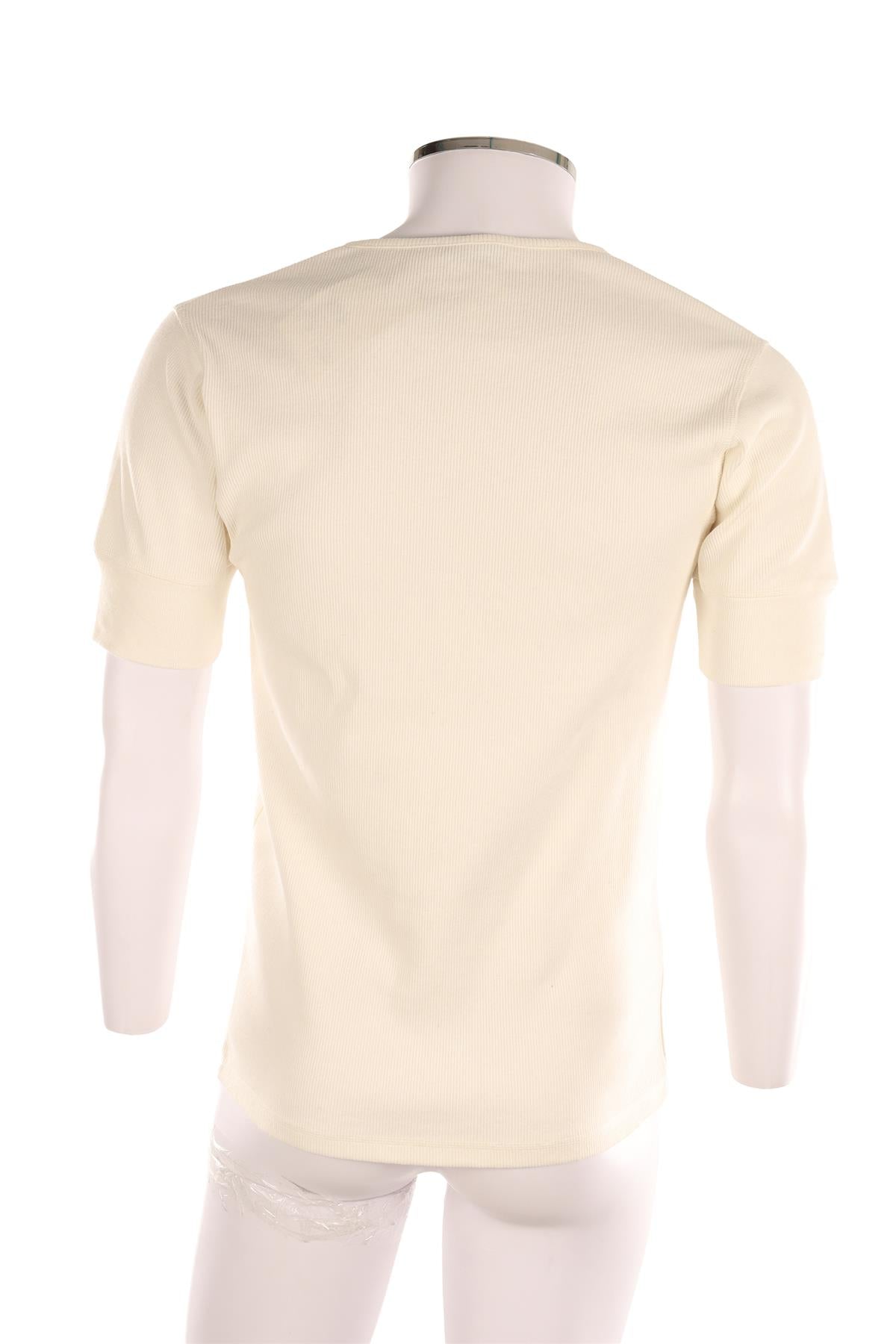 LEMAIRE WHITE MEN'S COTTON TOP SMALL