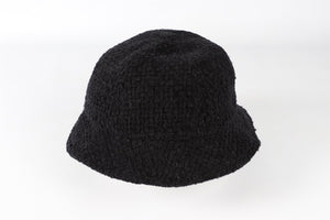 CHANEL BLACK 2022 COTTON BLEND BUCKET HAT LARGE