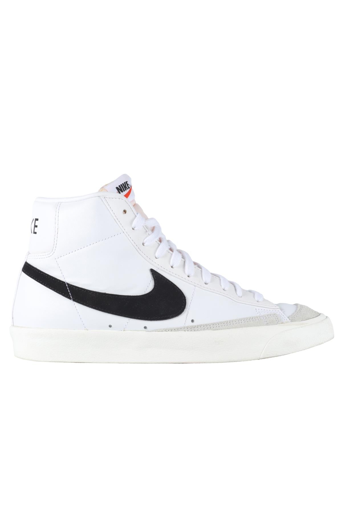 NIKE WHITE MEN'S MID '77 VINTAGE SNEAKERS EU 44 UK 9 US 10
