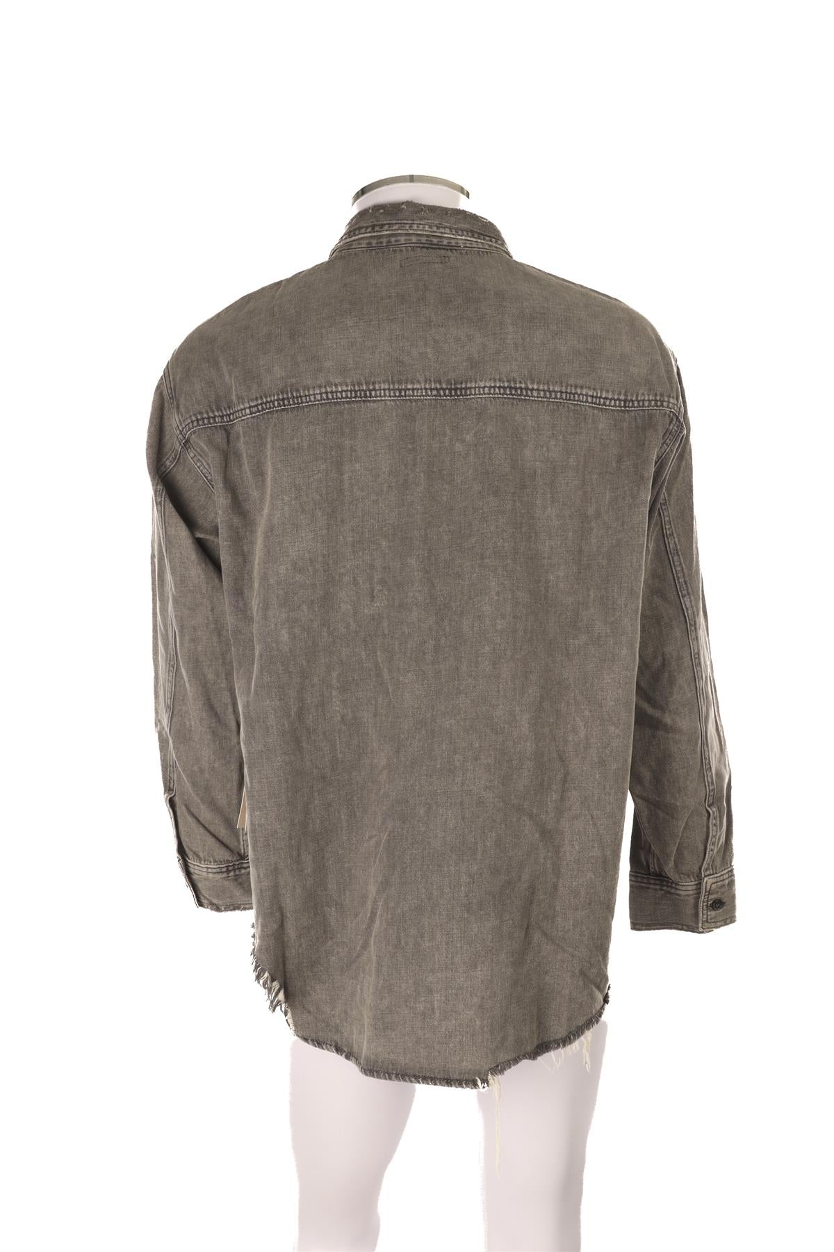 MOTHER GREY MEN'S DENIM SHIRT SMALL