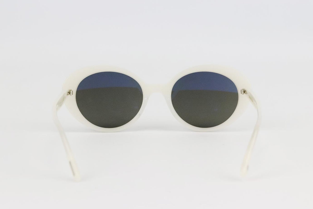 THE ROW + OLIVER PEOPLES ROUND FRAME ACETATE SUNGLASSES