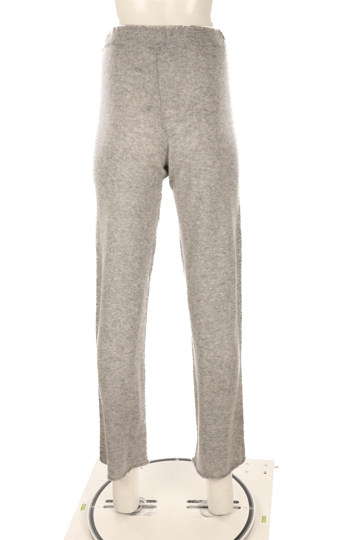 ETERNE GREY CASHMERE WIDE LEG PANTS XSMALL/SMALL