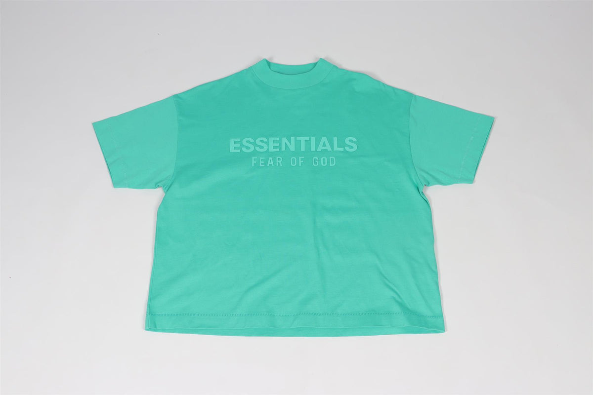 ESSENTIALS GREEN KIDS BOYS T-SHIRT 10 YEARS