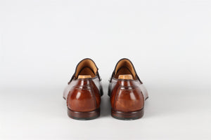 BERLUTI BROWN MEN'S LEATHER LOAFERS EU 42 UK 8 US 9