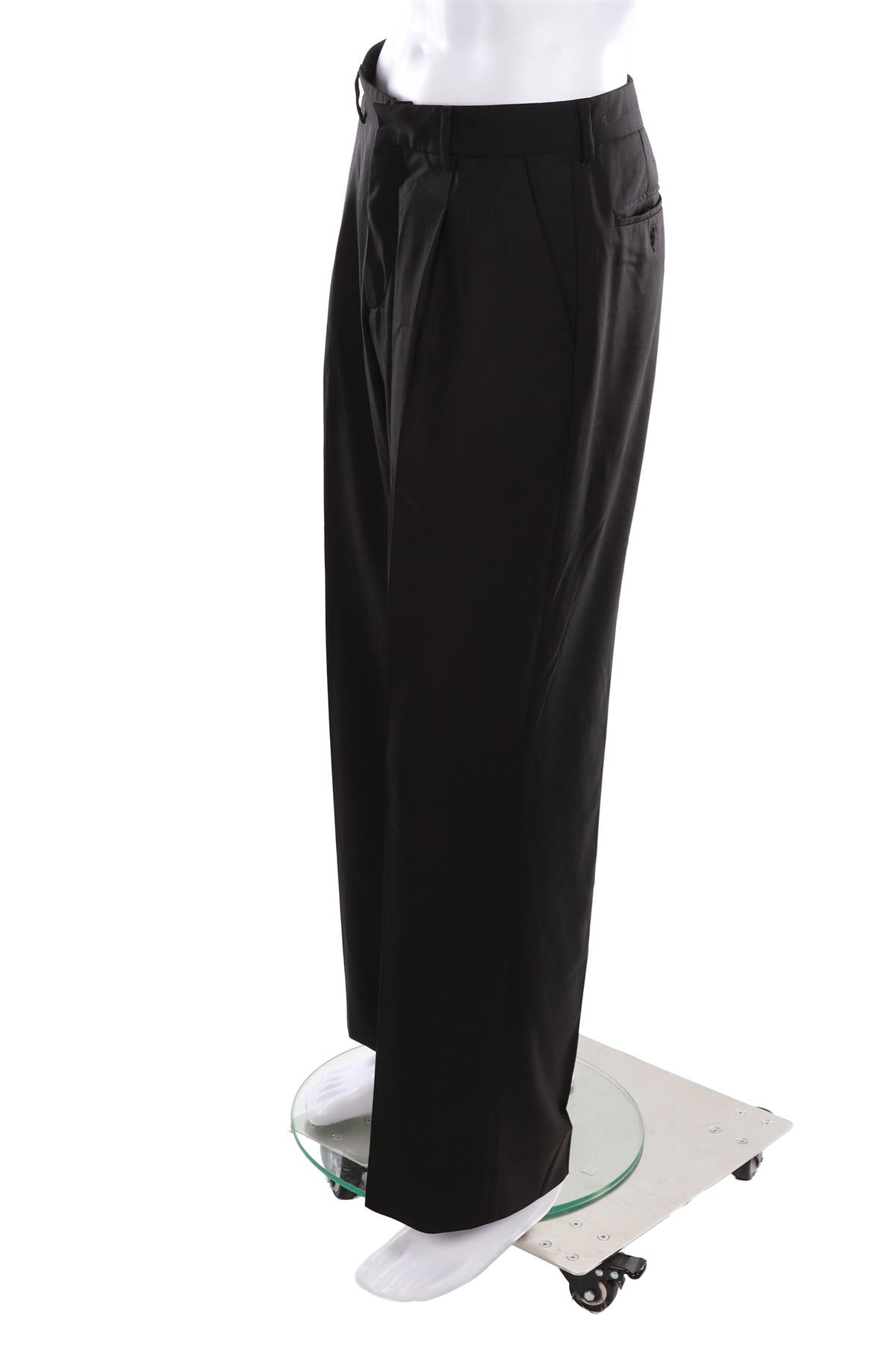 ENFANTS RICHES DÉPRIMÉS BLACK WOOL PANTS EU 48 UK/US 32