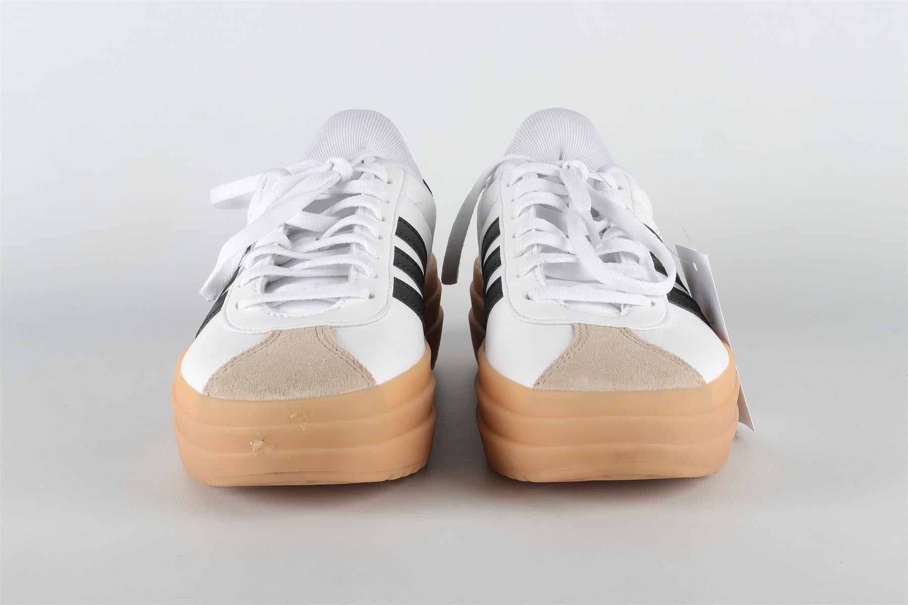 ADIDAS WHITE LEATHER SNEAKERS EU 36 2/3 UK 4 US 4.5