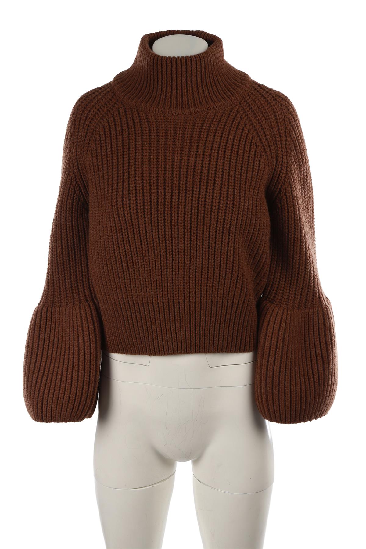 BROWN WOOL SWEATER