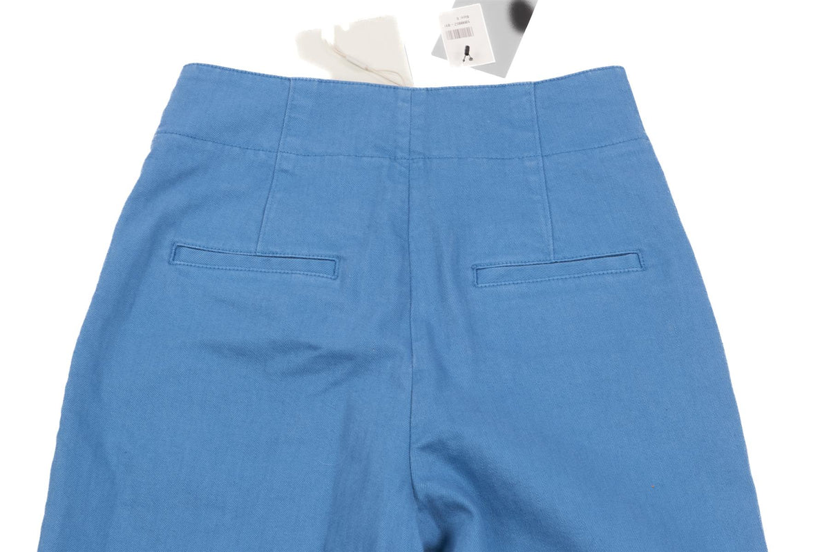 TIBI BUE COTTON WIDE LEG JEANS