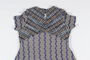 MISSONI BLUE KIDS GIRLS CROCHET DRESS 4-5 YEARS