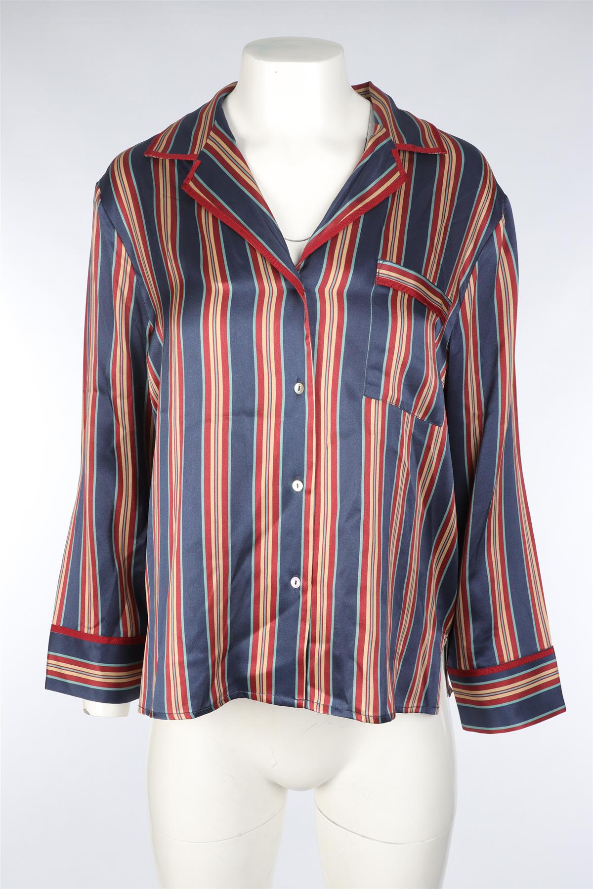 ASCENO MULTI SILK SHIRT MEDIUM