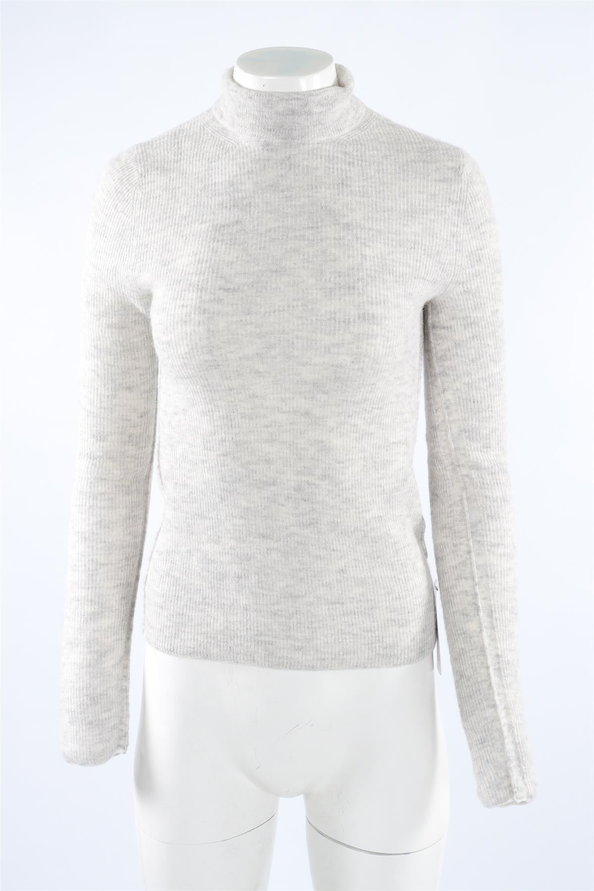 ACNE STUDIOS GREY ALPACA SWEATER XSMALL