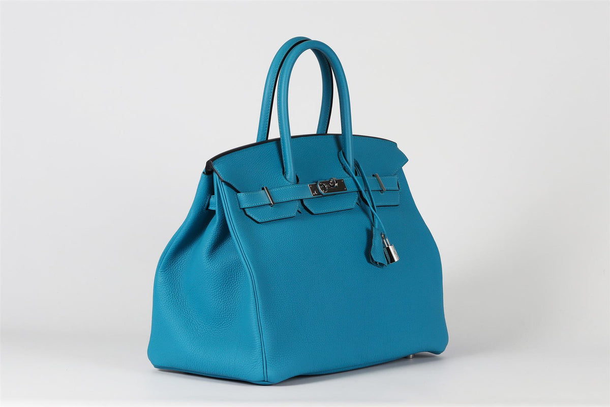 HERMÈS 2014 BIRKIN 35CM TOGO LEATHER BAG